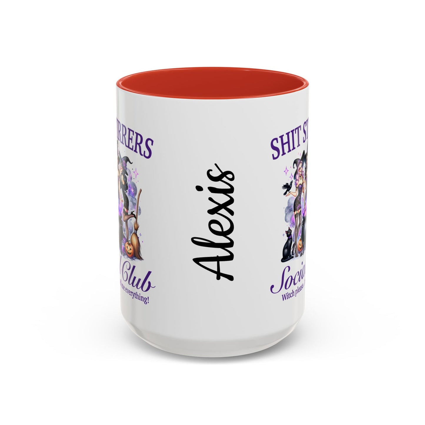 Shit Stirrers Fun Halloween Themed Accent Coffee Mug (11, 15oz), #5111