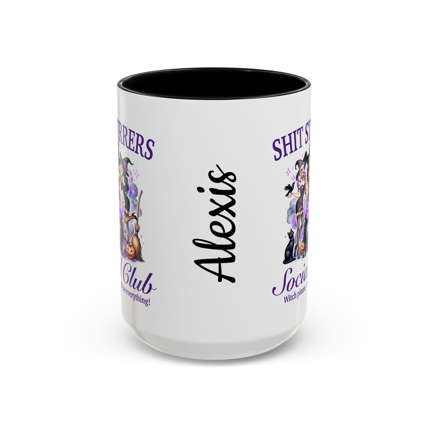 Shit Stirrers Fun Halloween Themed Accent Coffee Mug (11, 15oz), #5111