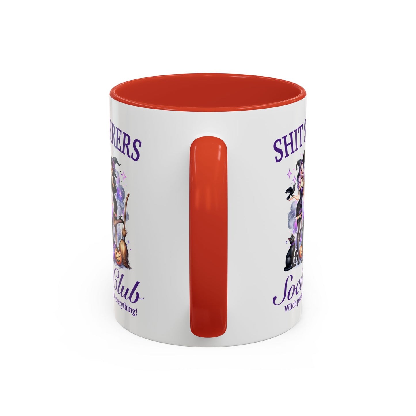 Shit Stirrers Fun Halloween Themed Accent Coffee Mug (11, 15oz), #5111