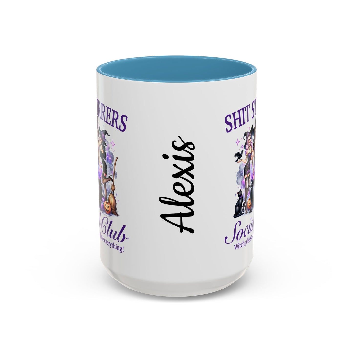 Shit Stirrers Fun Halloween Themed Accent Coffee Mug (11, 15oz), #5111
