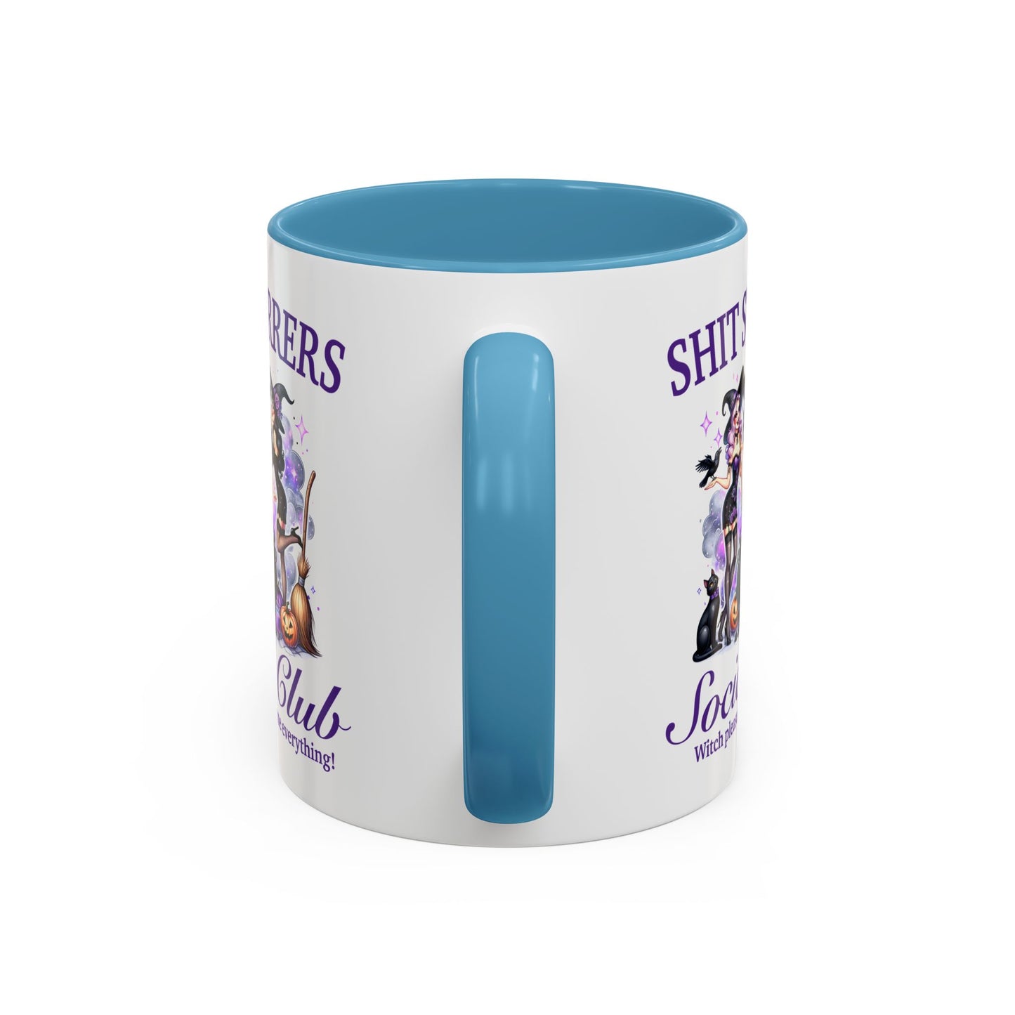Shit Stirrers Fun Halloween Themed Accent Coffee Mug (11, 15oz), #5111