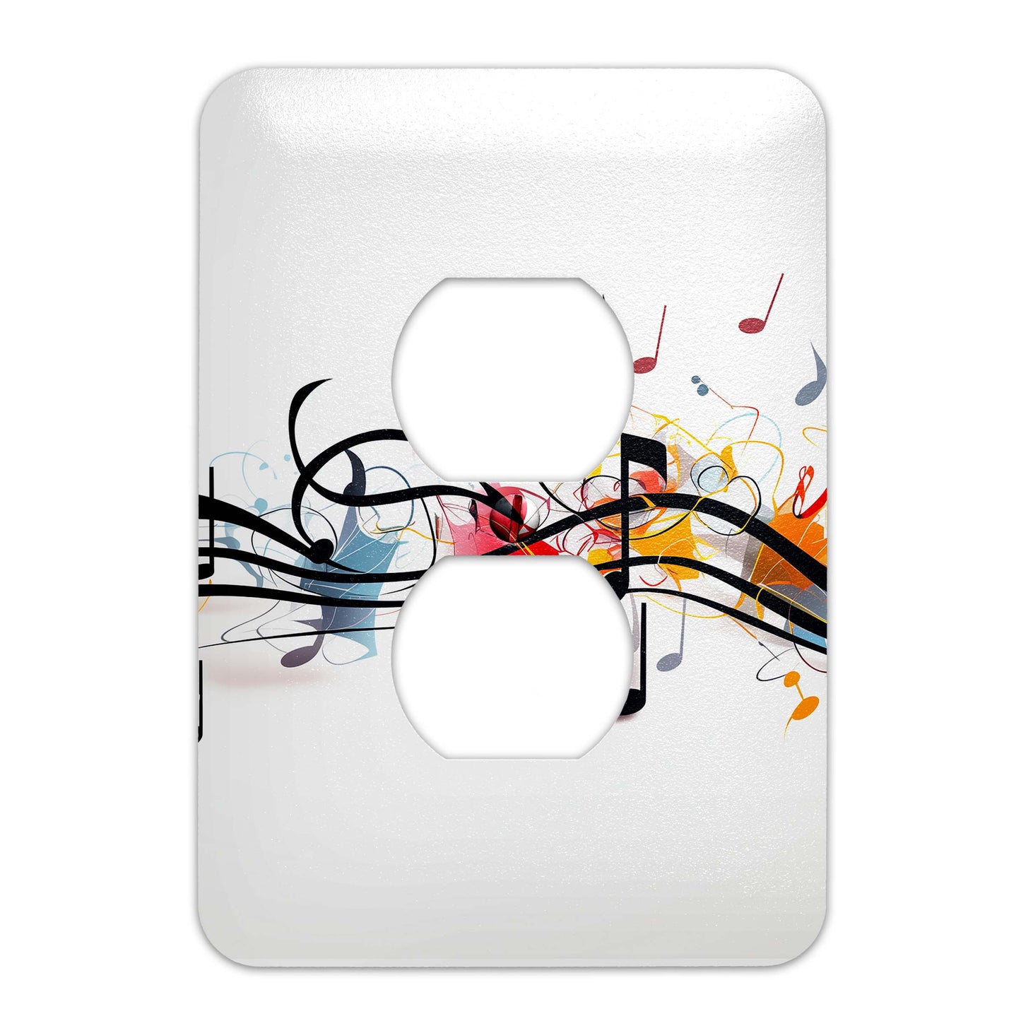 Musical Composition Light Switch Cover - Metal SwitchPlate, Multiple Sizes - #5272