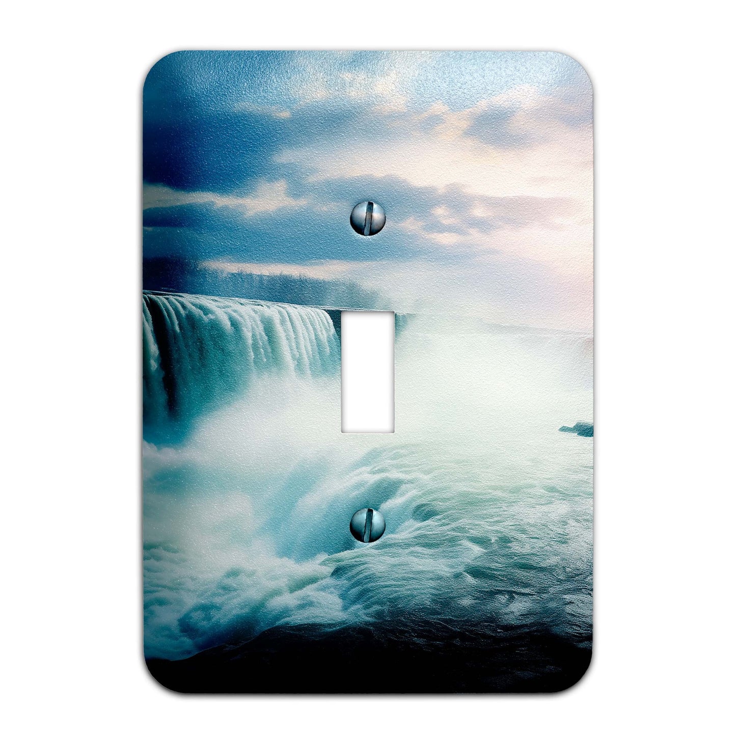 Metal Decorative Light Switch Plate Cover - Niagara Falls- Other Sizes Available #4754
