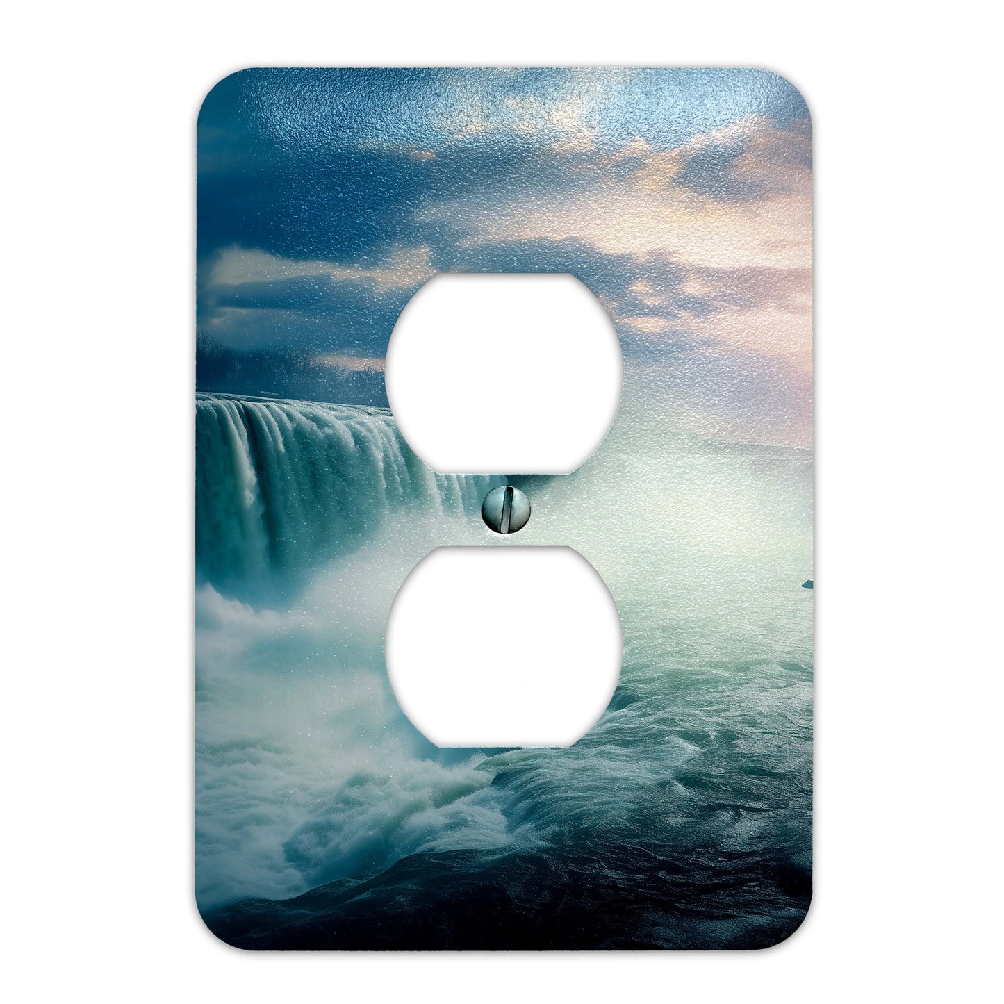 Metal Decorative Light Switch Plate Cover - Niagara Falls- Other Sizes Available #4754