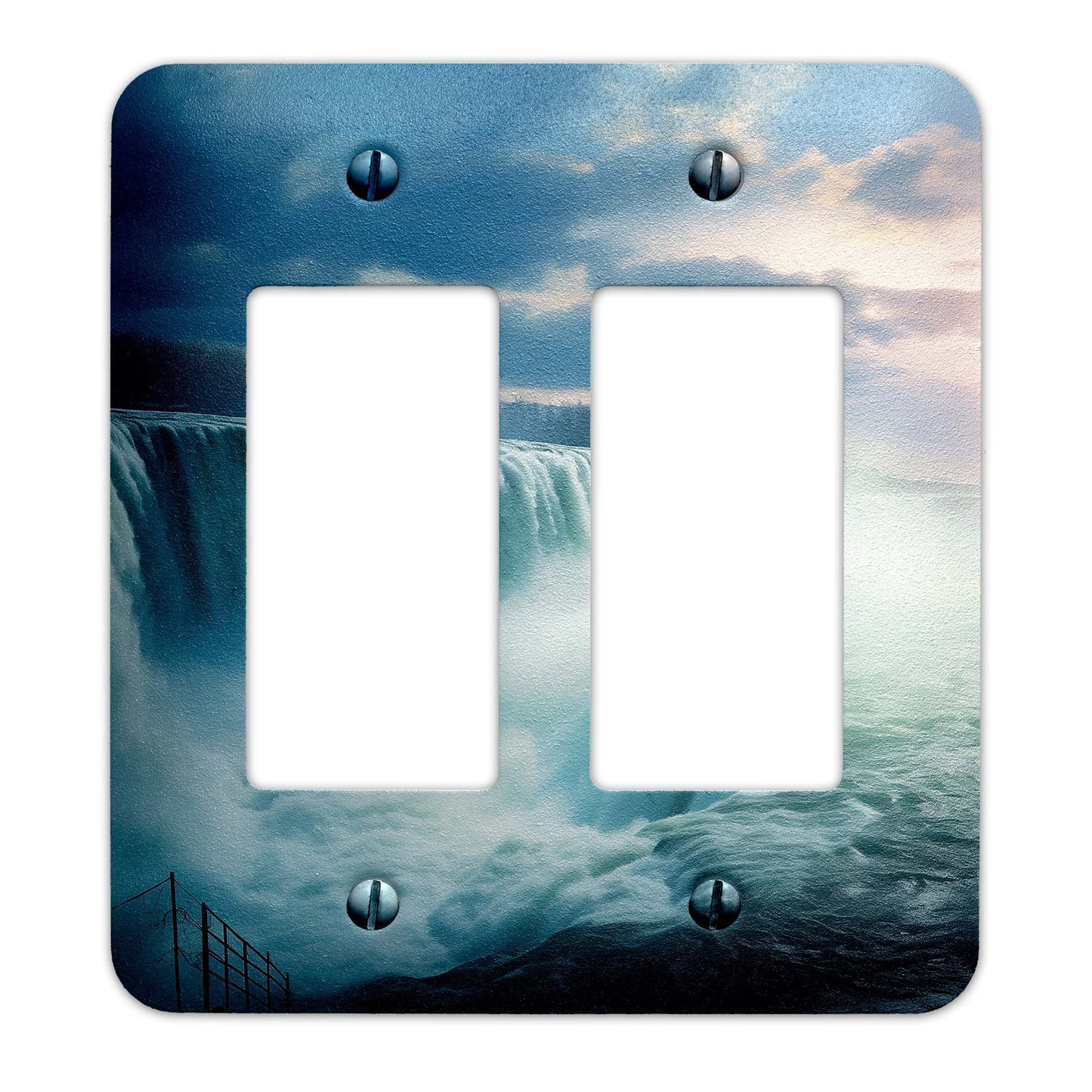 Metal Decorative Light Switch Plate Cover - Niagara Falls- Other Sizes Available #4754