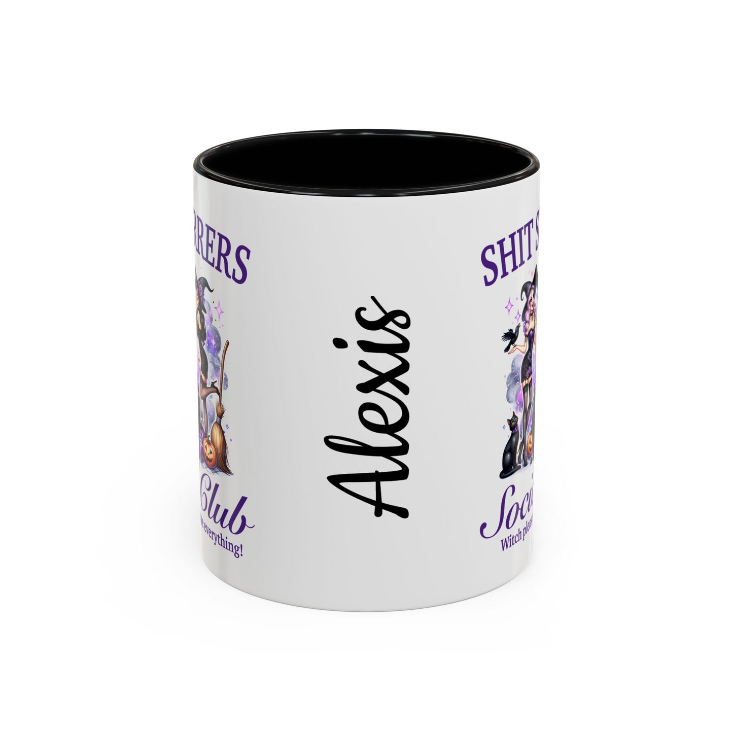 Shit Stirrers Fun Halloween Themed Accent Coffee Mug (11, 15oz), #5111