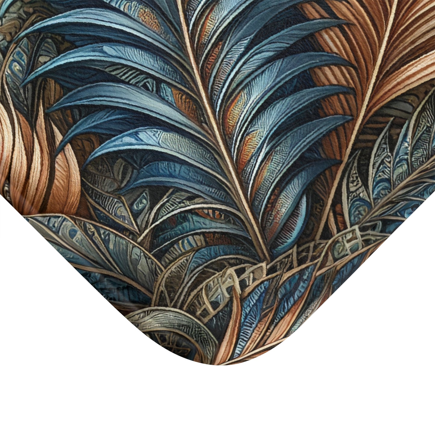 Elegant Ferns Bath Accent Rug -  Bath Mat, Non-Slip #5152