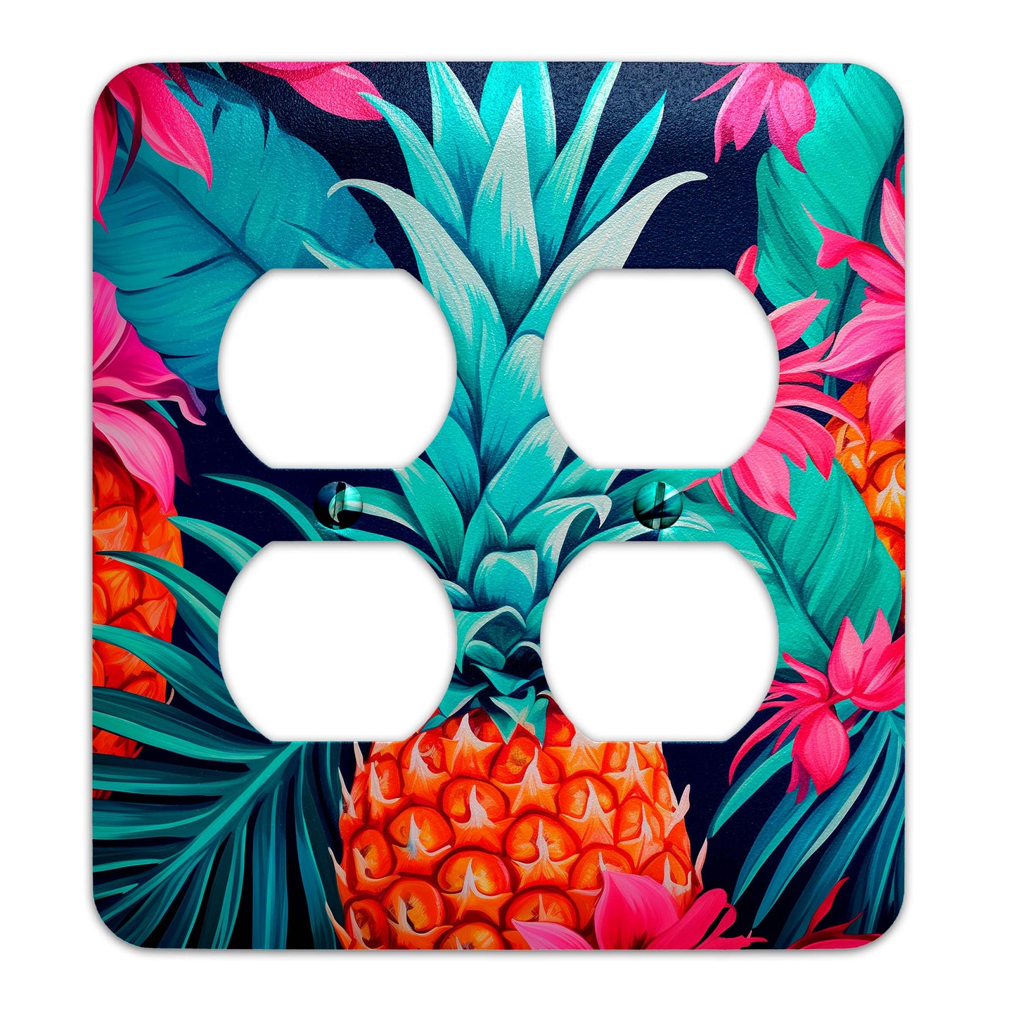 Island Paradise Decorative Switchplate | Metal Light Switch Cover, Multiple Sizes, Home Decor - #5379