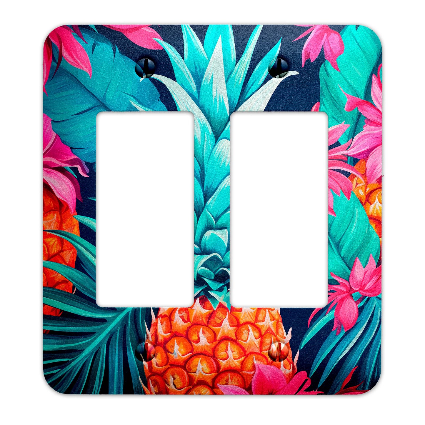 Island Paradise Decorative Switchplate | Metal Light Switch Cover, Multiple Sizes, Home Decor - #5379