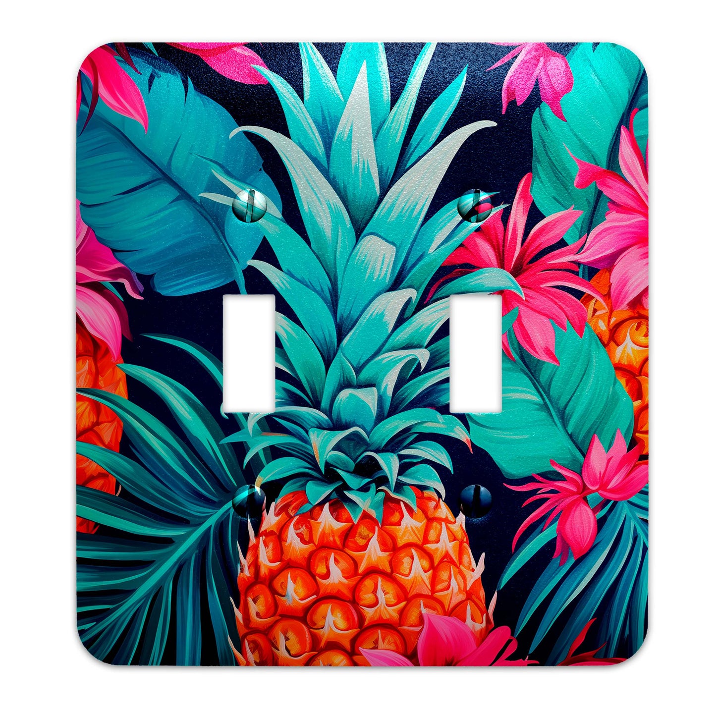 Island Paradise Decorative Switchplate | Metal Light Switch Cover, Multiple Sizes, Home Decor - #5379