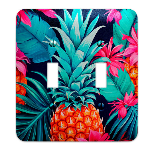 Island Paradise Decorative Switchplate | Metal Light Switch Cover, Multiple Sizes, Home Decor - #5379