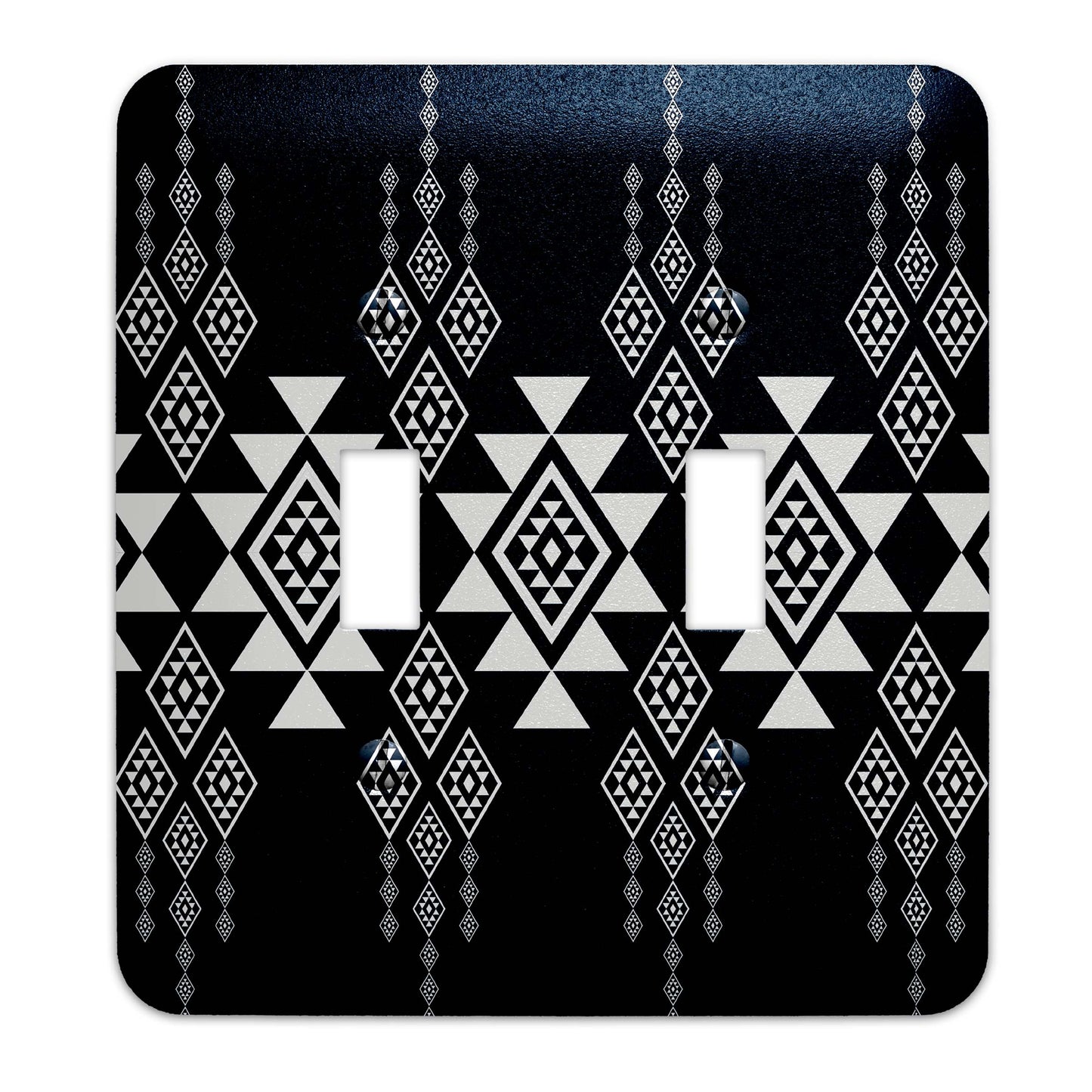Southwest Tribal Decorative Switchplate | Metal Light Switch Cover, Multiple Sizes, Home Decor - #5375