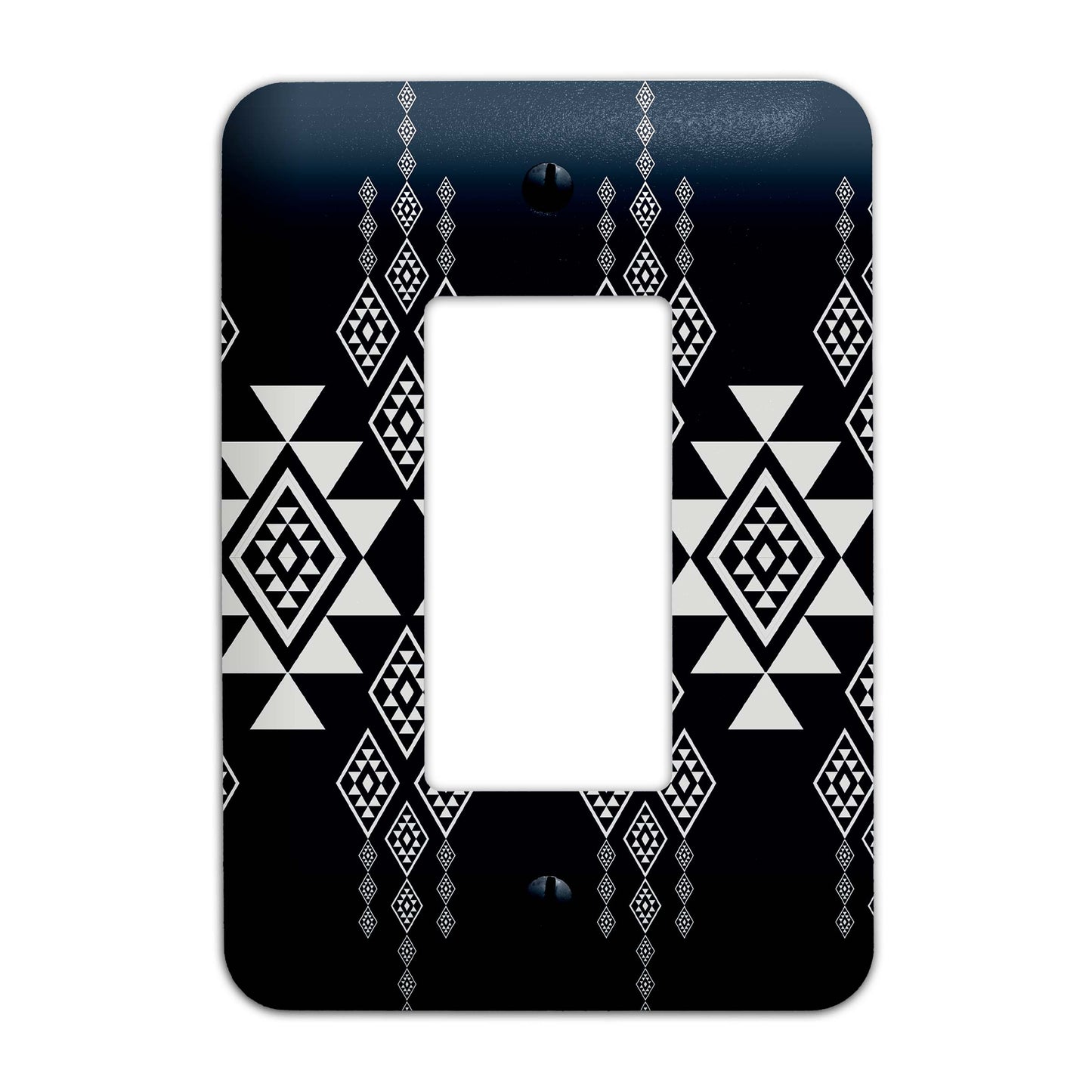 Southwest Tribal Decorative Switchplate | Metal Light Switch Cover, Multiple Sizes, Home Decor - #5375