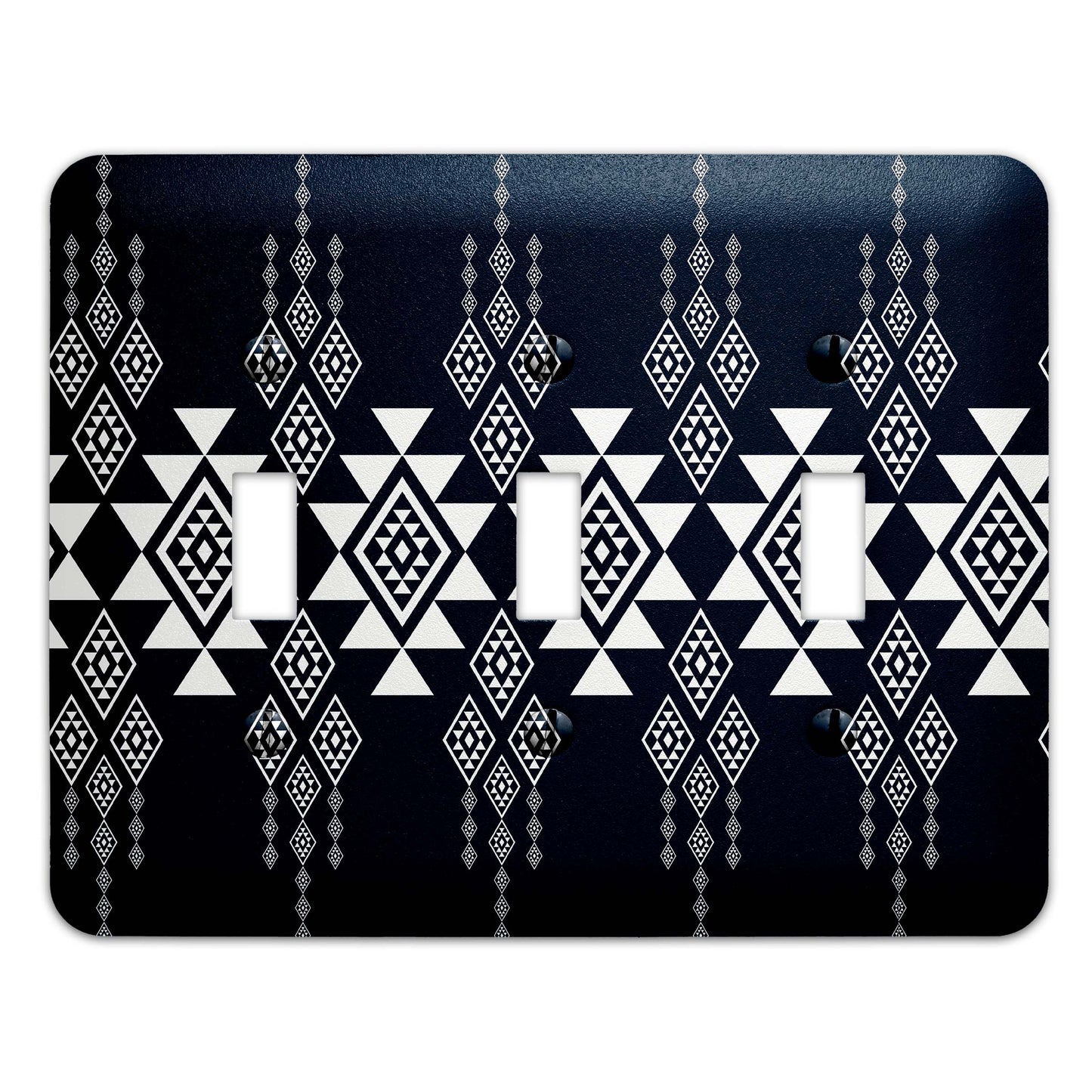 Southwest Tribal Decorative Switchplate | Metal Light Switch Cover, Multiple Sizes, Home Decor - #5375