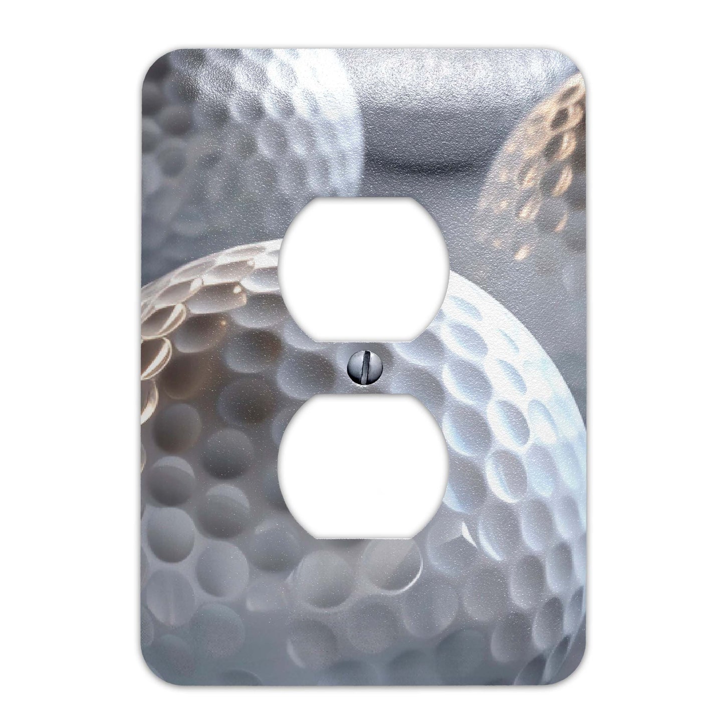 Golf Balls Design Decorative Light Switchplate Cover, Other Sizes Available, Home Decor, Lighting #4926