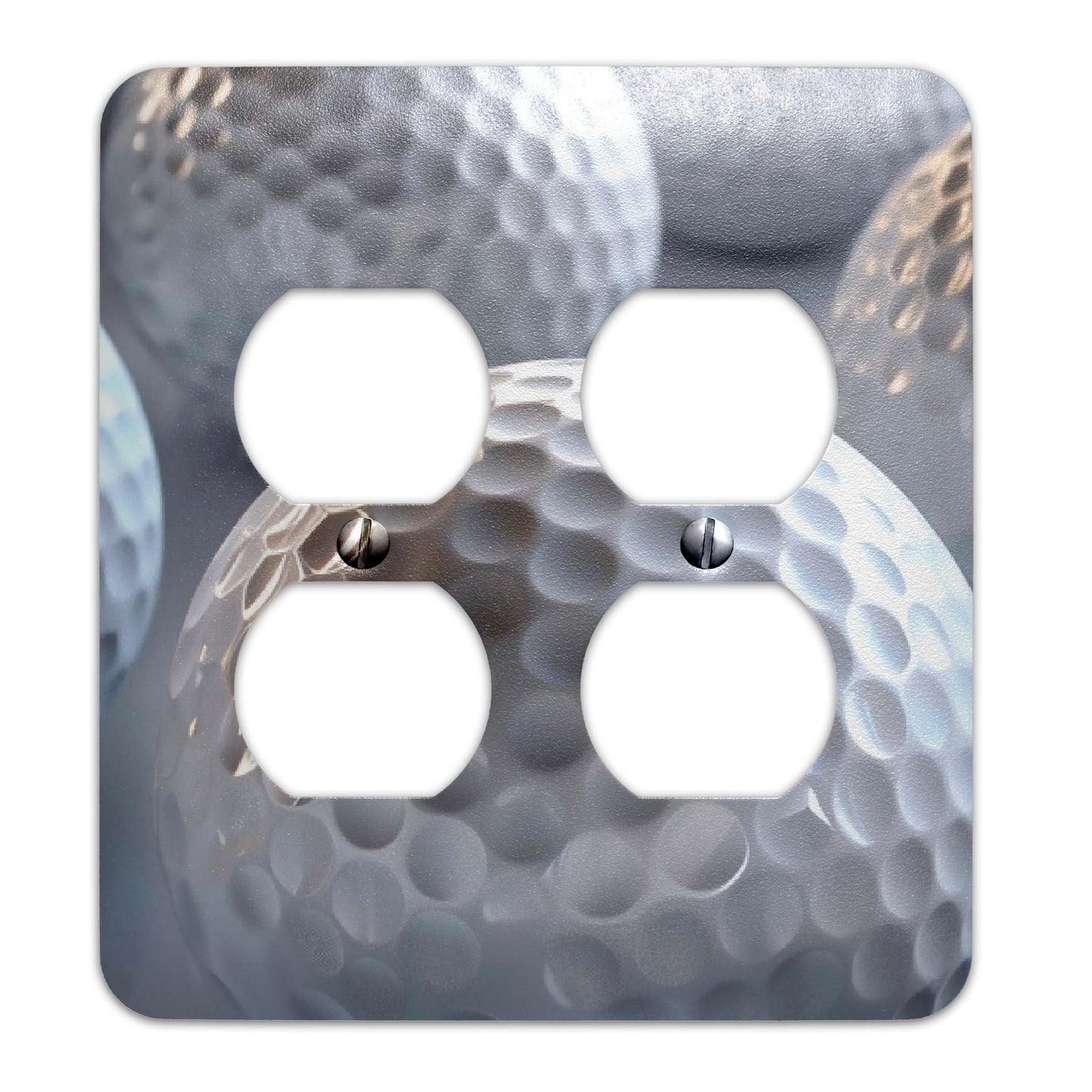 Golf Balls Design Decorative Light Switchplate Cover, Other Sizes Available, Home Decor, Lighting #4926